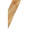 Ekena Millwork 6"W x 10"D x 22"H Traditional Rough Sawn Knee Brace, Western Red Cedar BRC06X10X22TRA00RWR - alternate 2